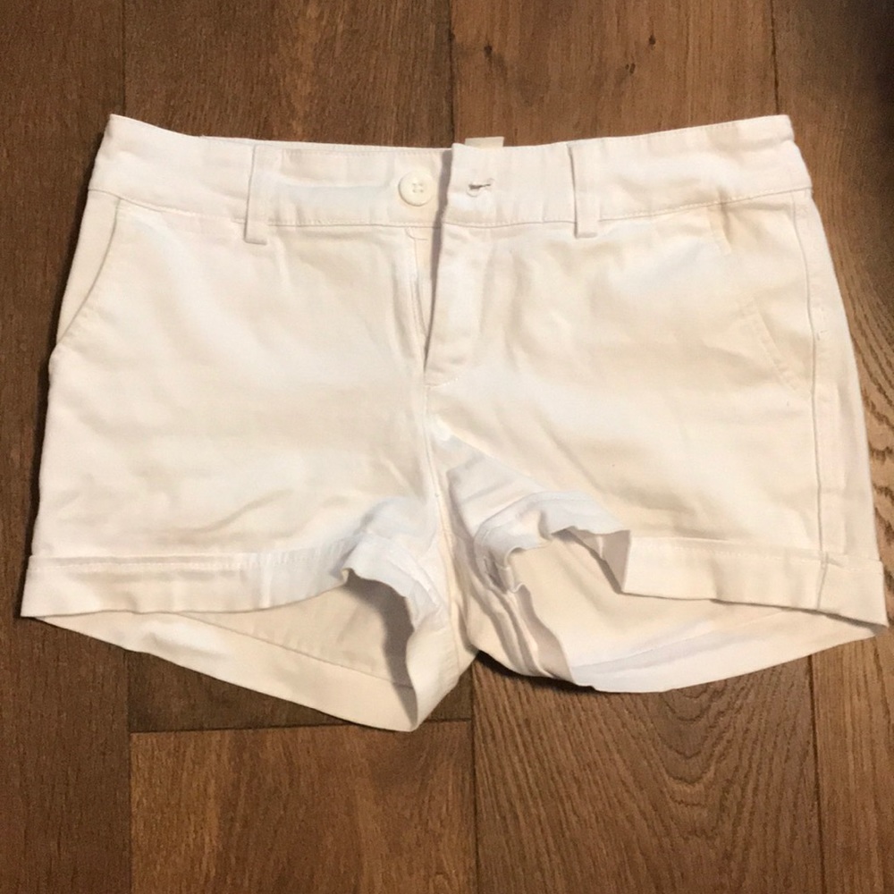 White shorts